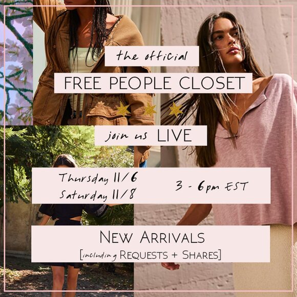 Free People Other - ❤LIKE❤ for POSH SHOW notifications!